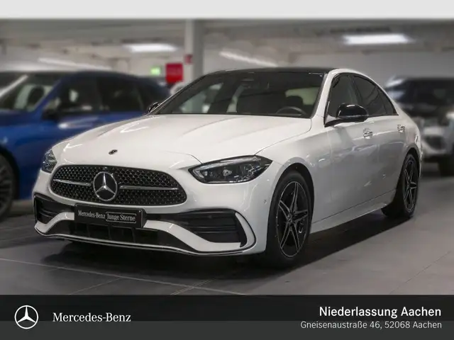 Mercedes-Benz C 200 d AMG+NIGHT+PANO+360+BURMESTER+TOTW+KEYLESS
