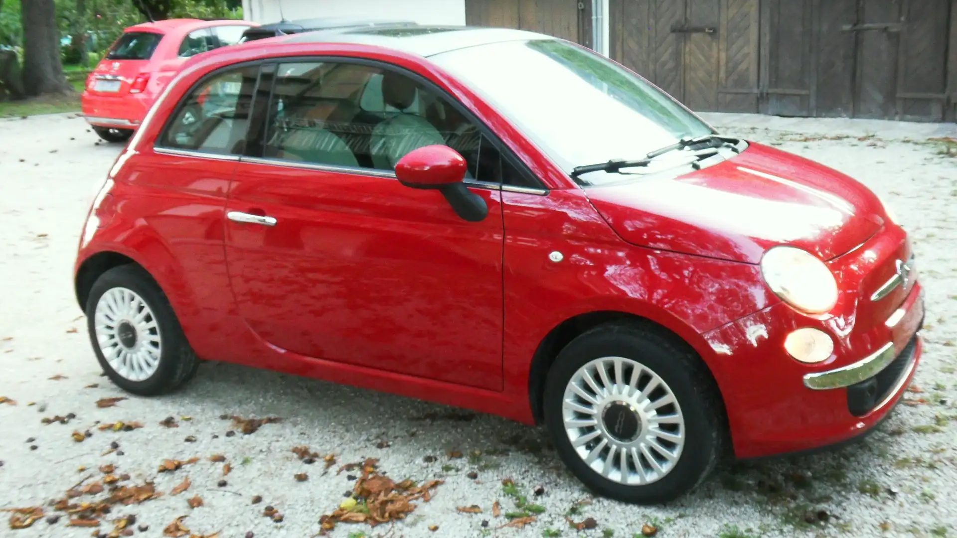 Fiat 500 lounge Rojo - 1