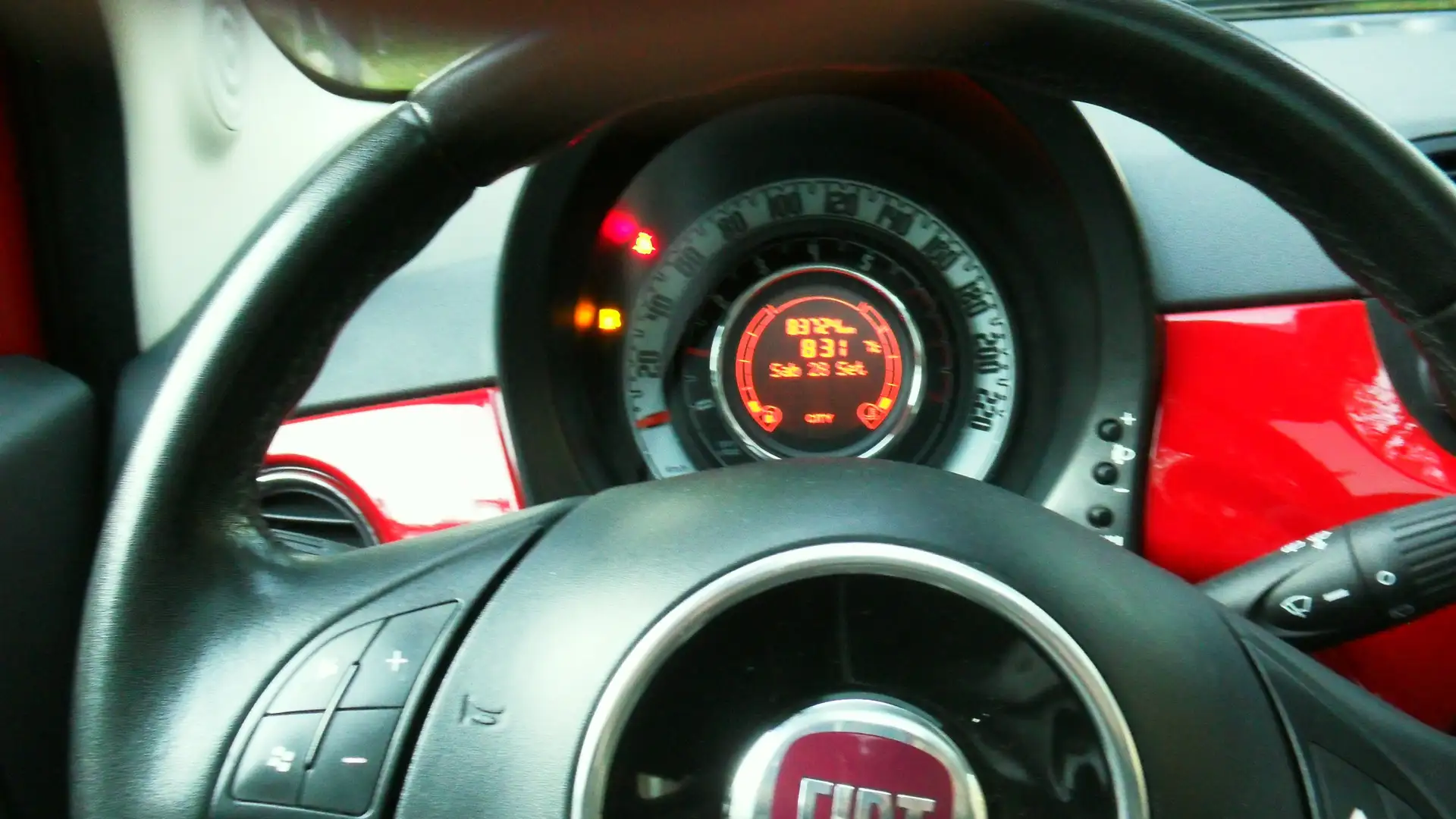 Fiat 500 lounge Rojo - 2