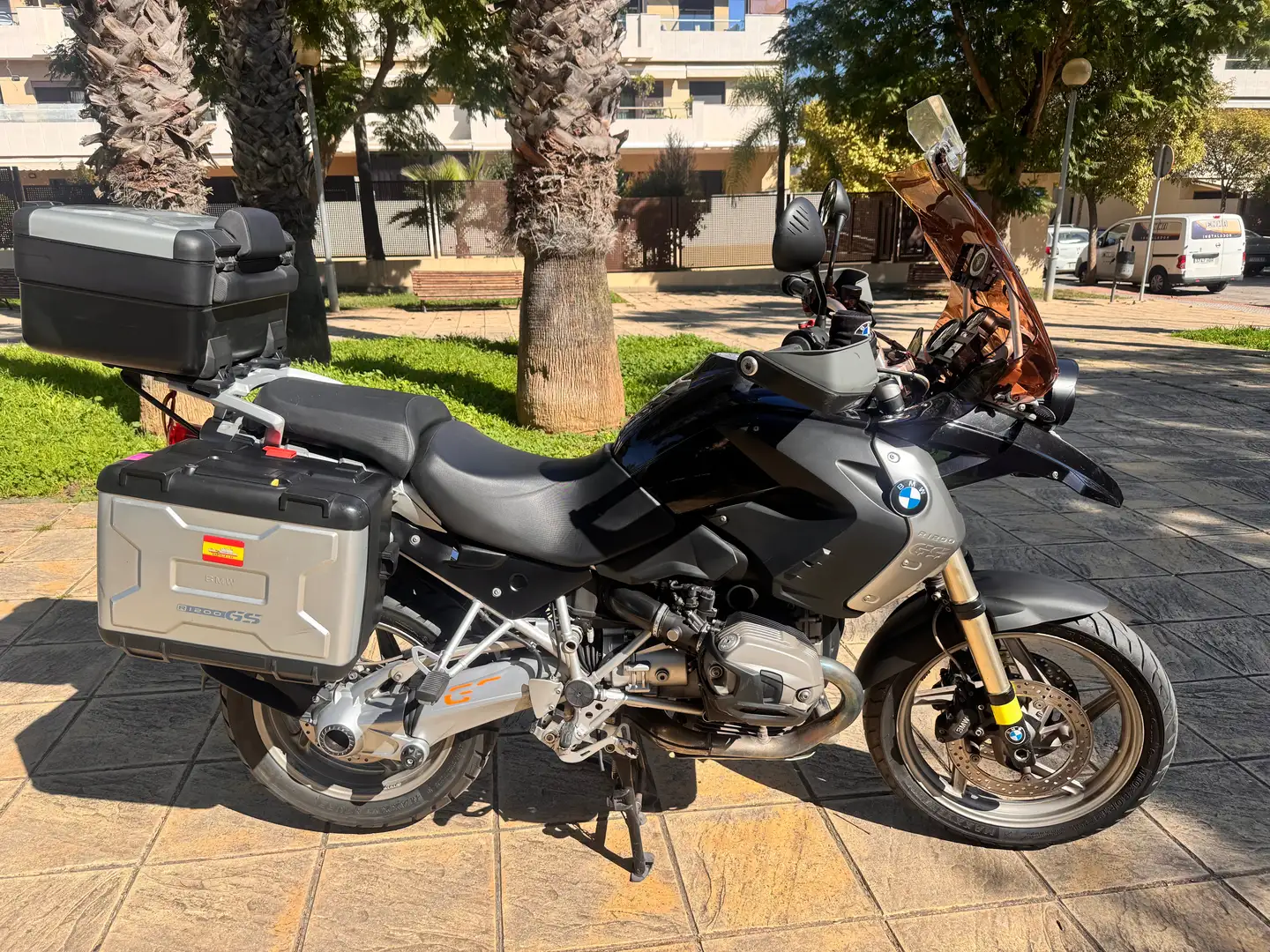 BMW R 1200 GS Tripe Black Negro - 2