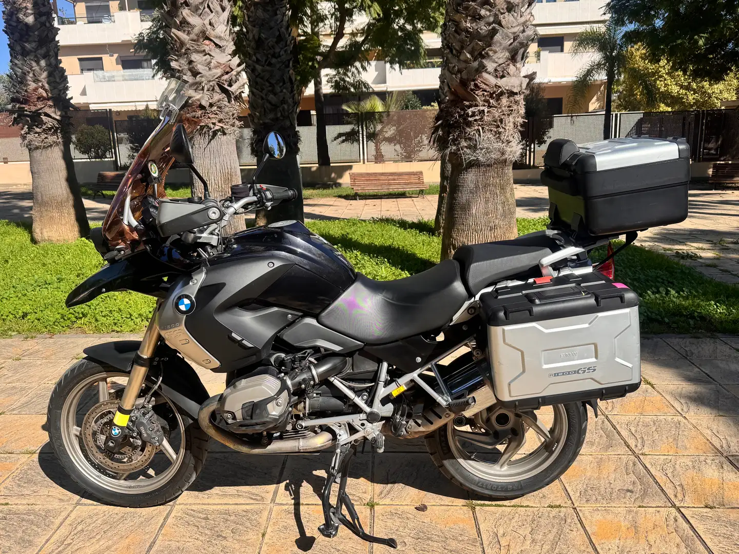 BMW R 1200 GS Tripe Black Negro - 1