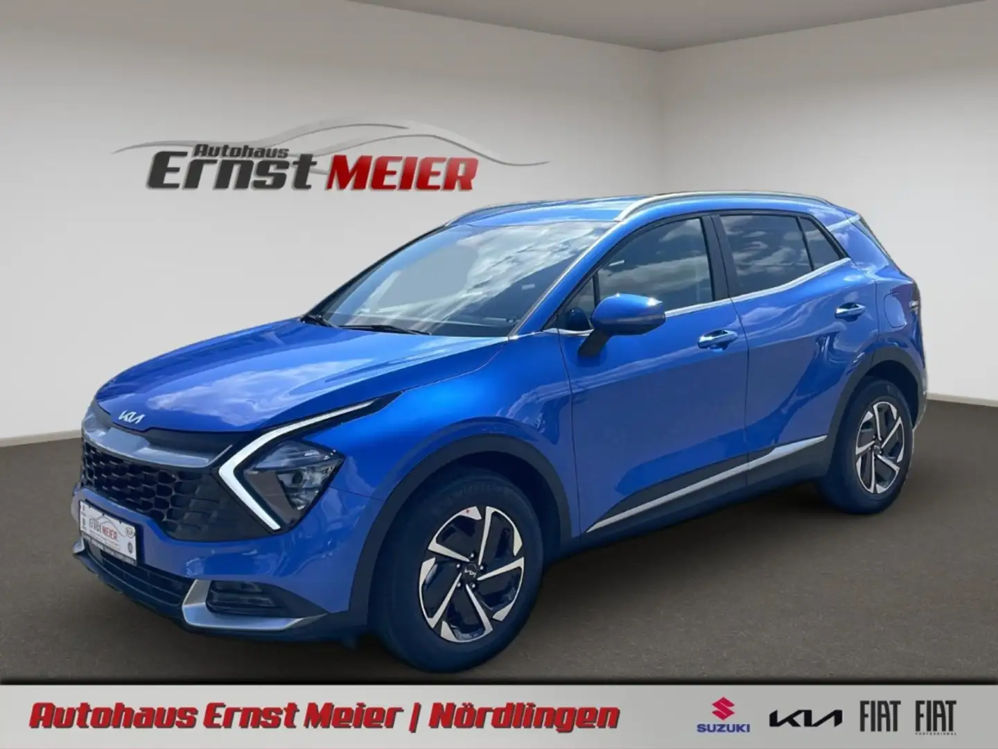 Kia Sportage Vision Hybrid 1.6 T-GDI Komfort-P.+END-Akti-SPORTA Blauw - 1