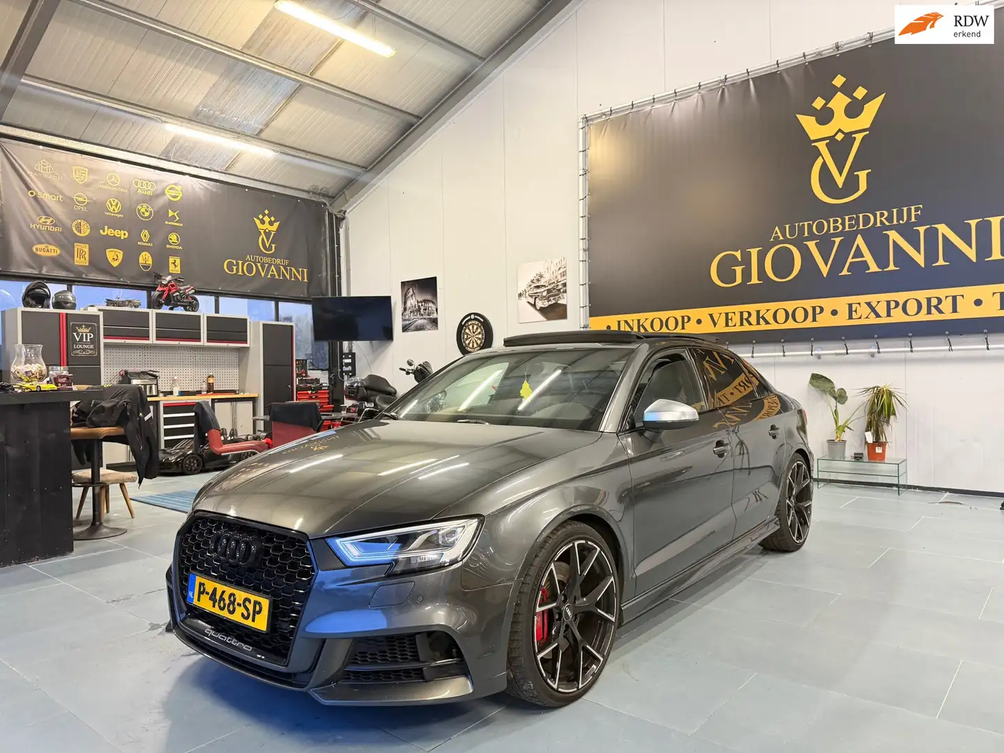 Audi A3 Limousine 2.0 TFSI S3 quattro INRUIL MOGELIJK Grau - 1