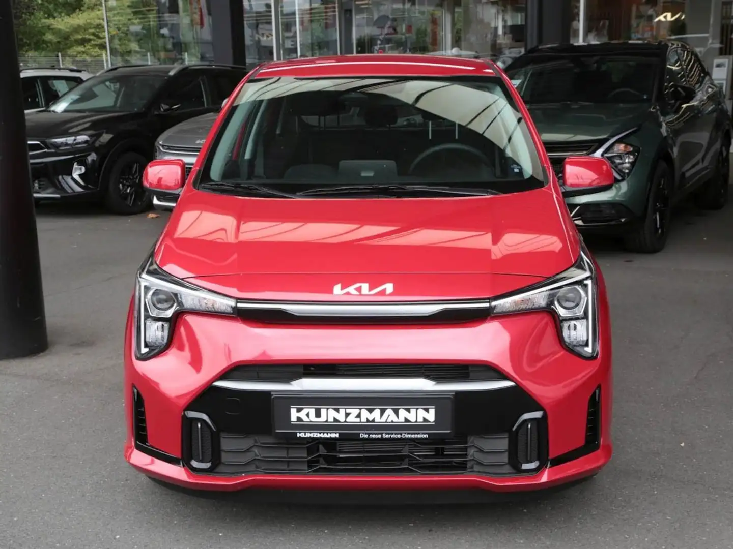 Kia Picanto 1.2 Vision Navi Kamera Lenkradhzg SpurH Червоний - 2