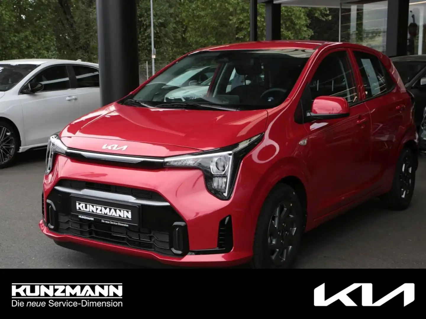 Kia Picanto 1.2 Vision Navi Kamera Lenkradhzg SpurH Червоний - 1