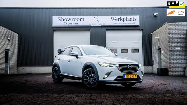 Mazda CX-3 2.0 SkyActiv-G 120 GT-M LEDER TREKHAAK CARPLAY CAM