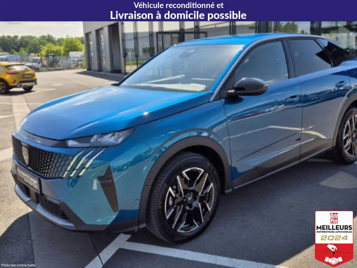 Peugeot 3008 Hybrid 136 e-DCS6 Allure +Pack 360 Vision \u0026 D Bleu - 1