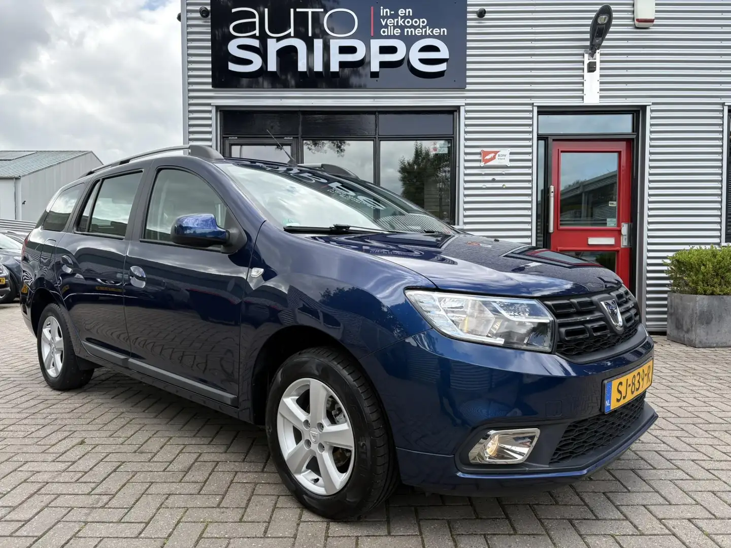 Dacia Logan MCV 0.9 TCe Bi-Fuel Ambiance -LPG G3-AIRCO-CRUISEC Azul - 2