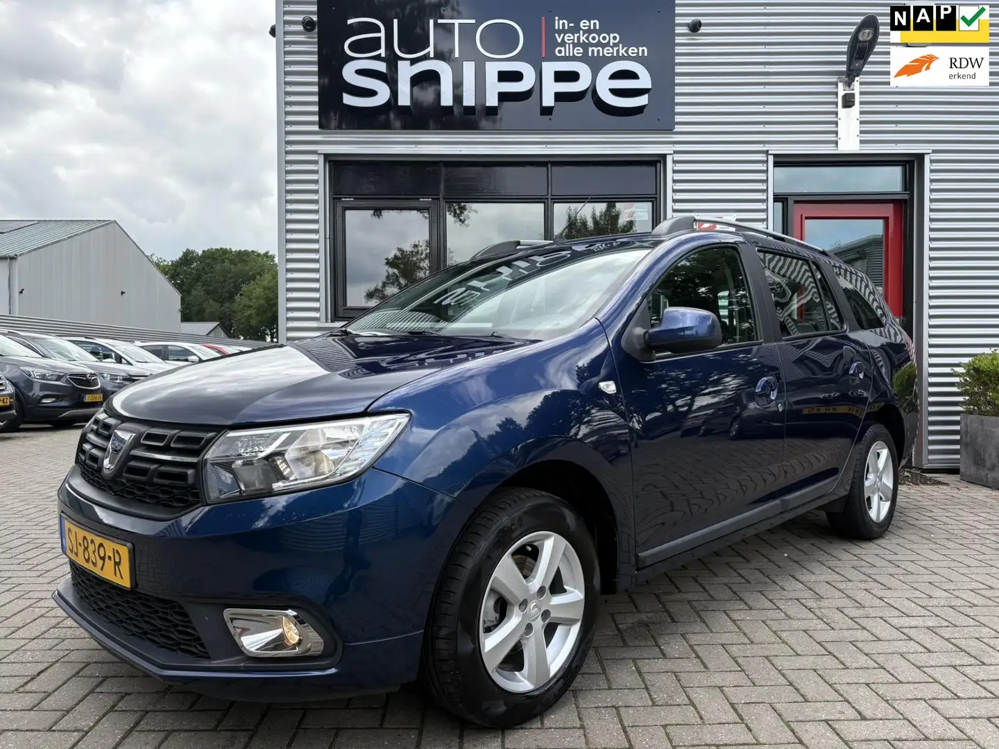 Dacia Logan MCV 0.9 TCe Bi-Fuel Ambiance -LPG G3-AIRCO-CRUISEC Azul - 1