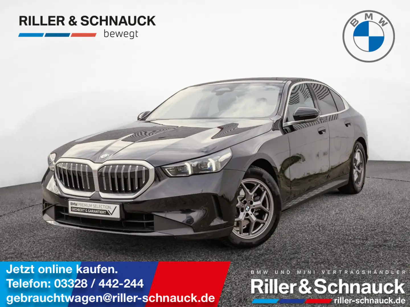 BMW 520 i 360°KAM+HUD+SITZBELÜFTUNG+HK Grau - 1