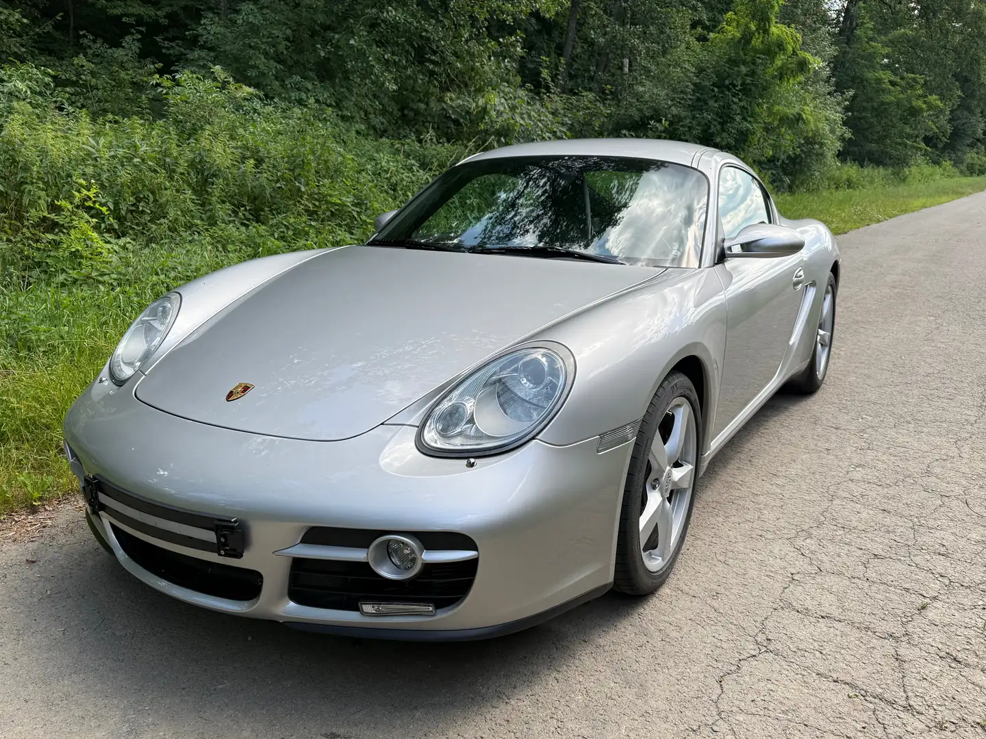 Porsche Cayman 2,7 Silber - 1