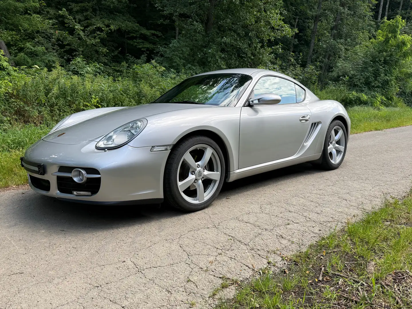 Porsche Cayman 2,7 Silber - 2