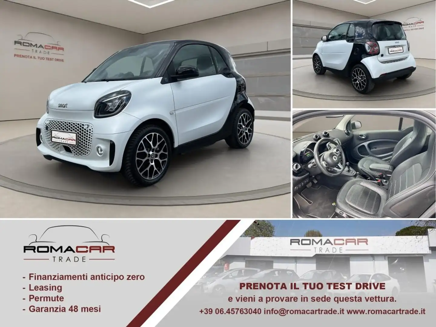 smart forTwo EQ Prime Bianco - 1