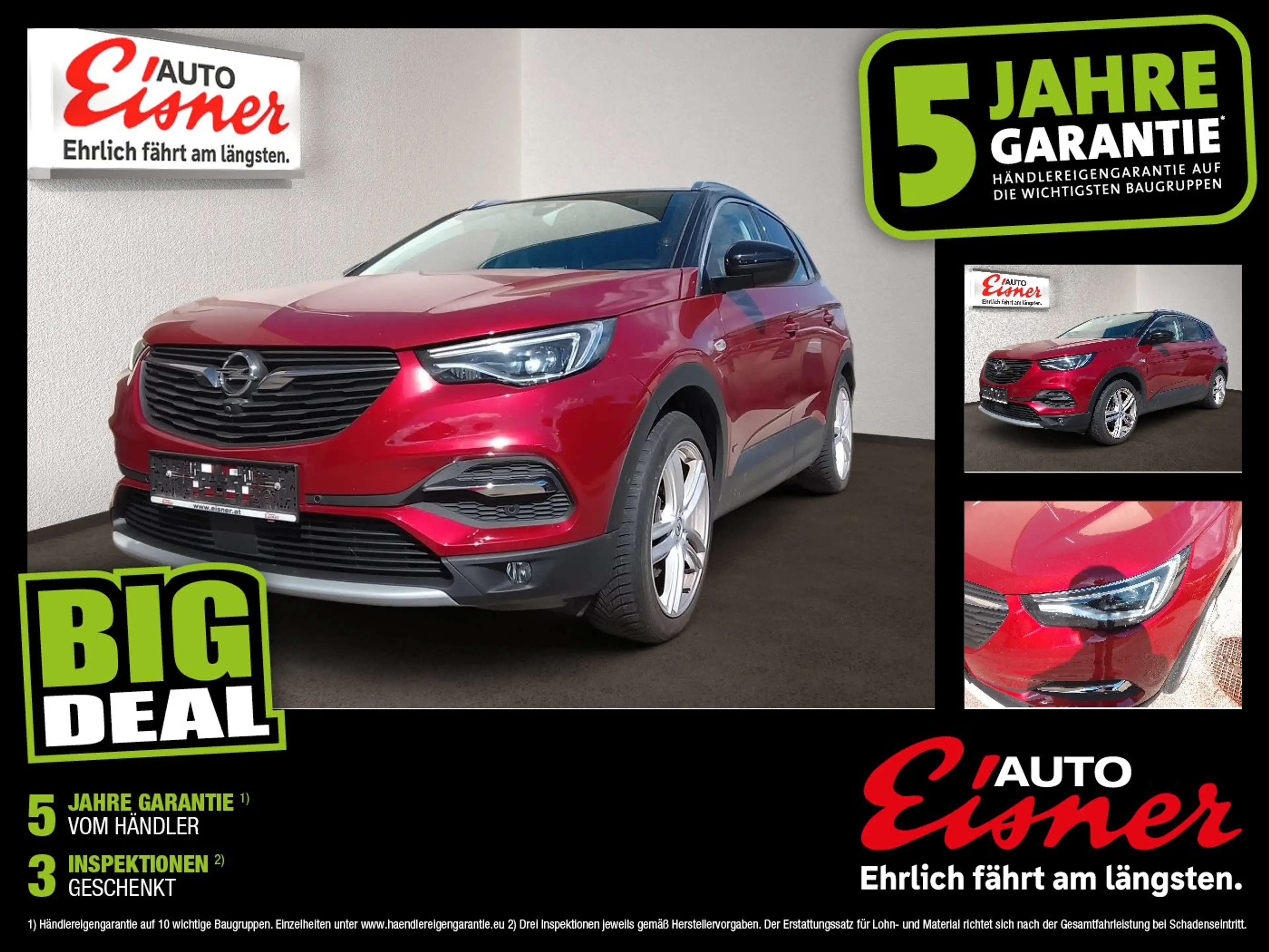 Opel Grandland X 1.6 Turbo Ultimate 2xKlima 360 AUT