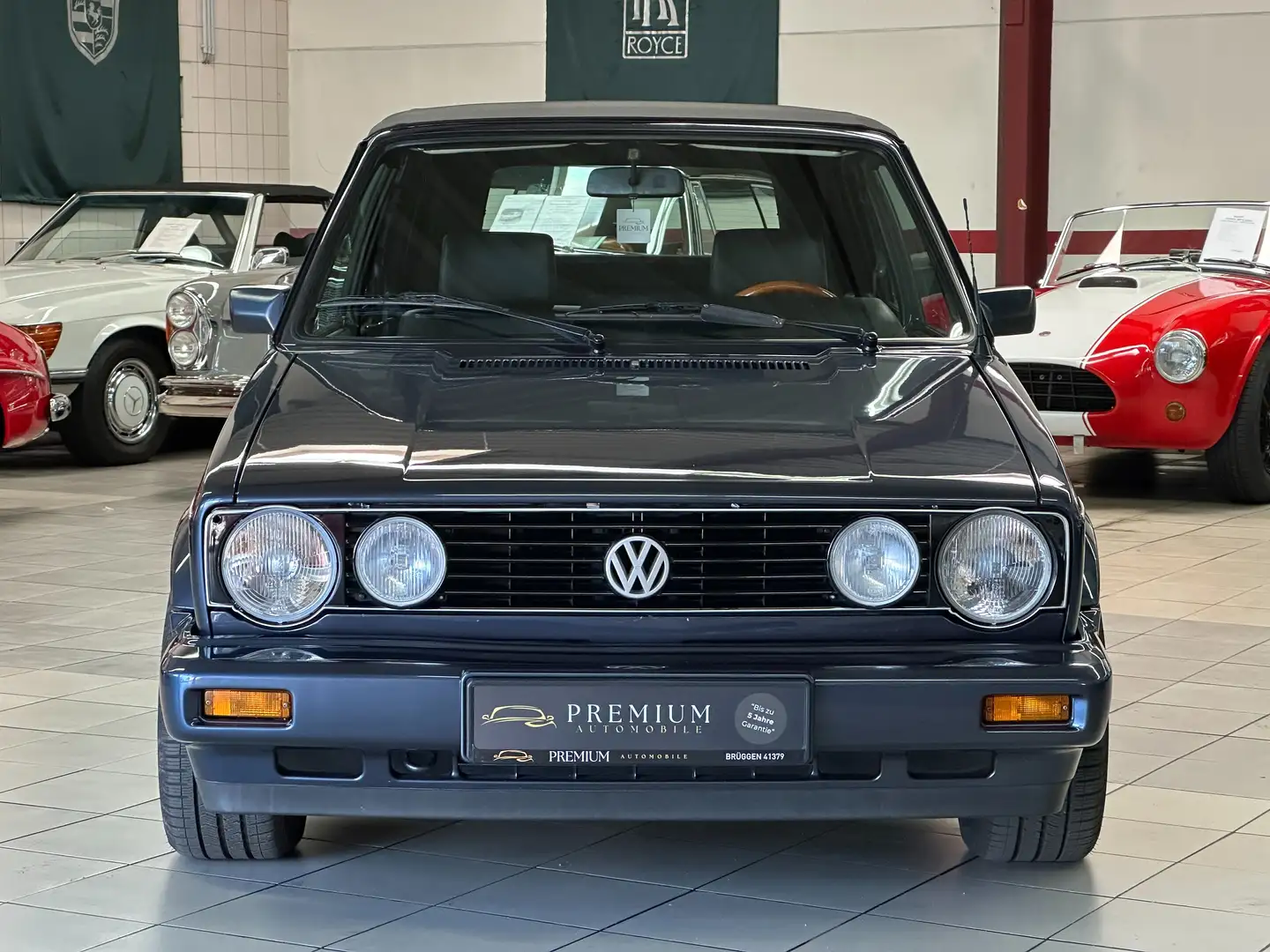 Volkswagen Golf Cabriolet Top Zustand und History! Modrá - 2