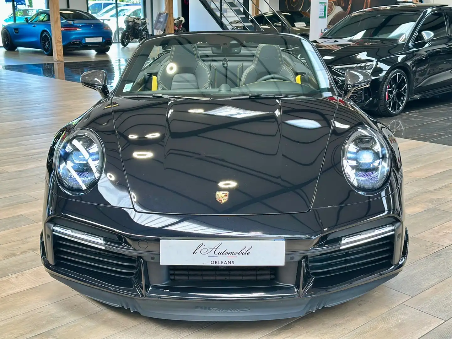 Porsche 911 Type 992 Turbo S 3.8 650 PDK8 Full Options 1Â° Mai Noir - 2