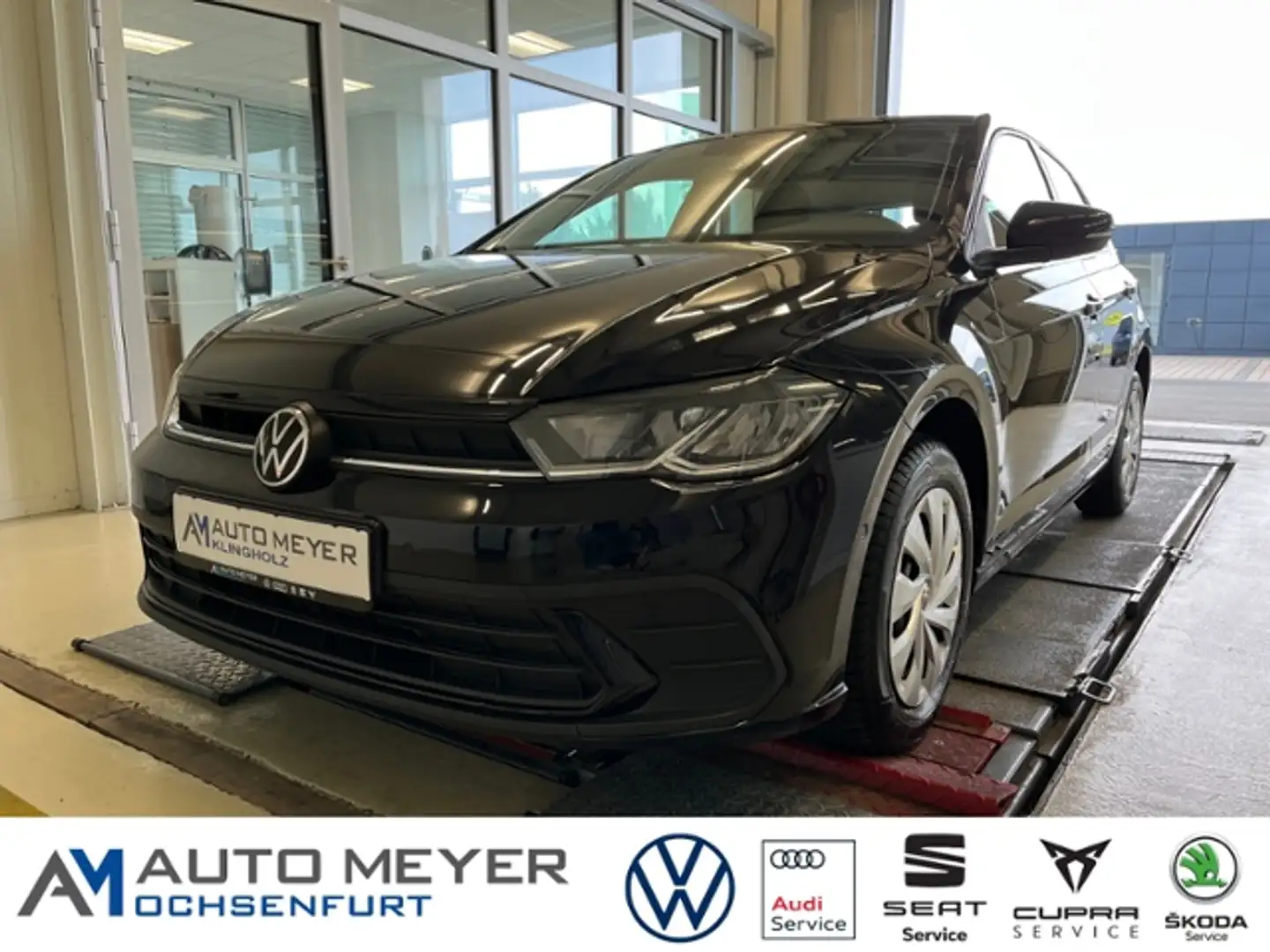 Volkswagen Polo Life 1.0 TSI LED Travel Assist Side  ACC Noir - 1