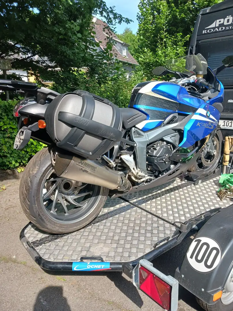 BMW K 1300 S Quickshifter, aktives Fahrwerk, Sportkoffer incl. Синий - 2