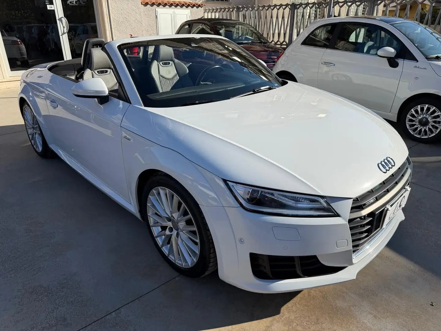 Audi TT Roadster 2.0 TFSI S tronic S line Bianco - 1