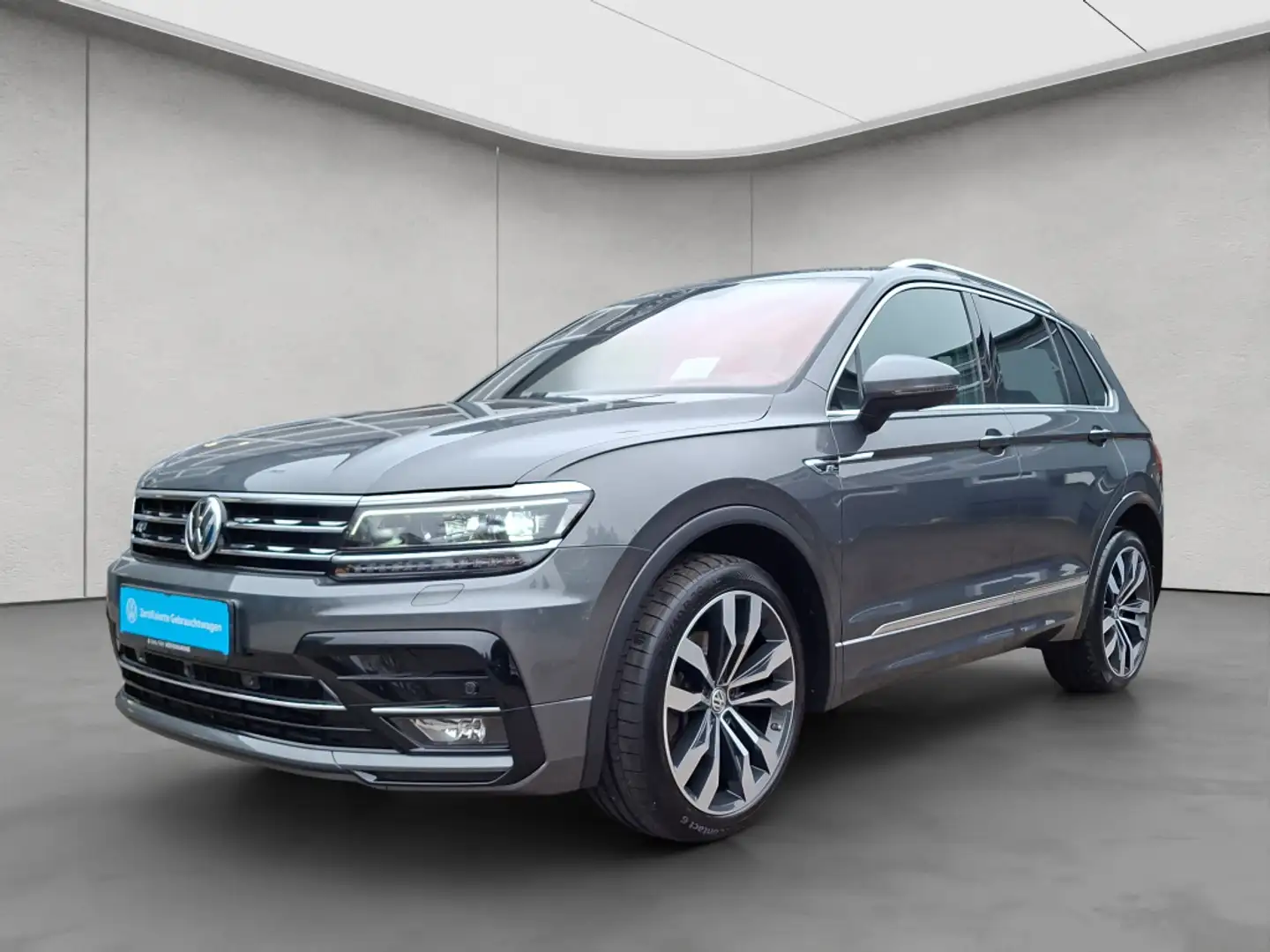 Volkswagen Tiguan 2,0 TSI Higline 4 Motion Pano AHK Area He Grau - 2