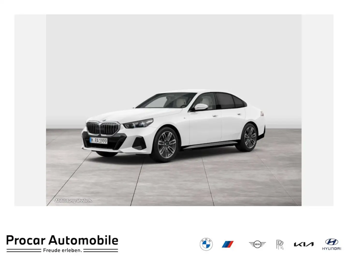 BMW 520 i M Sport DA+ PA+ H/K StandHz. AdapLED 19" LMR Weiß - 1