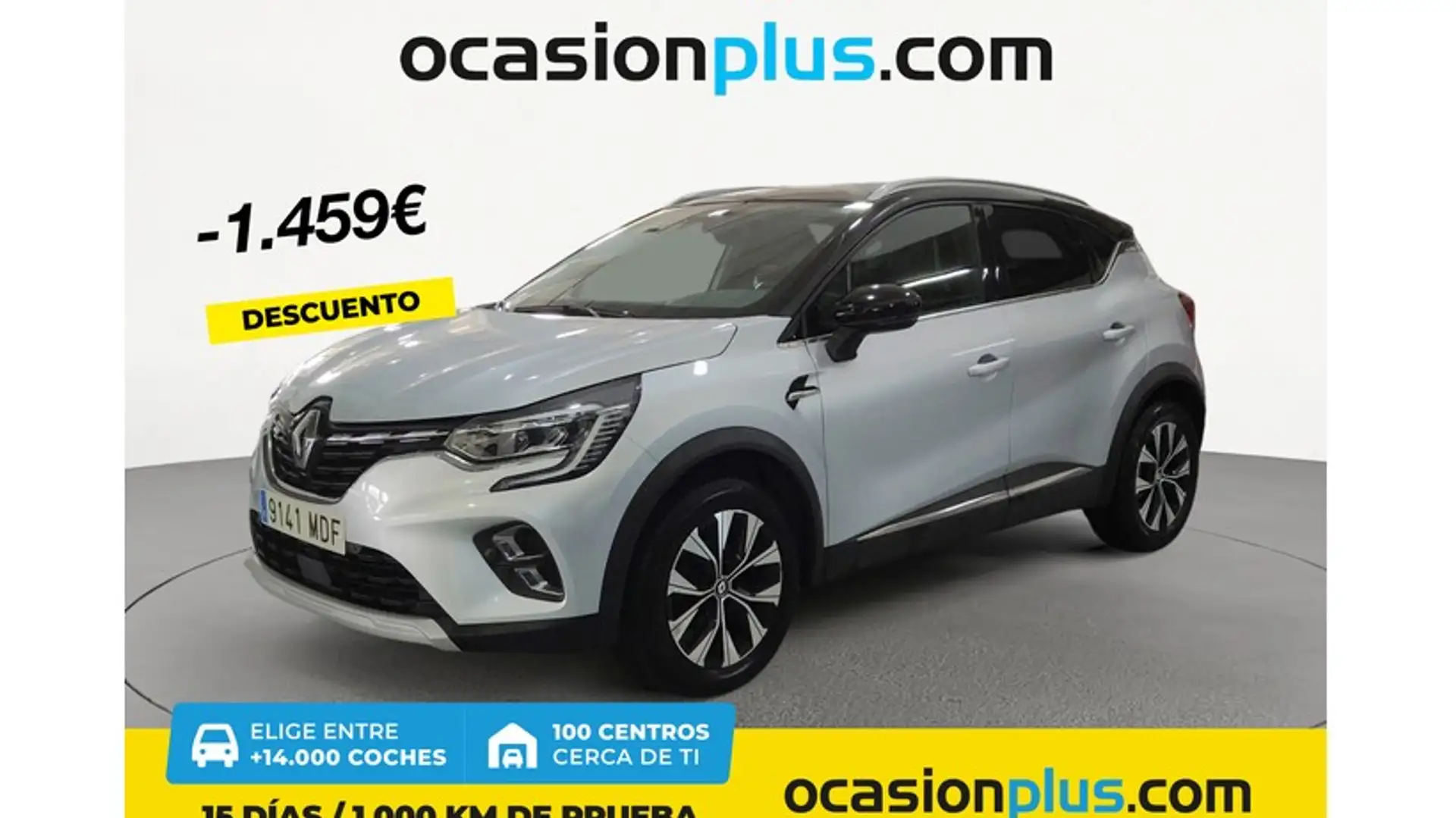 Renault Captur TCe Techno 67kW Gris - 1