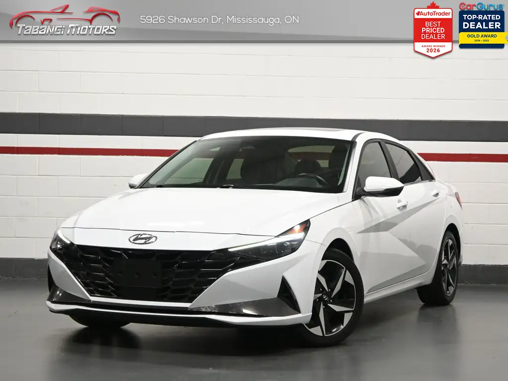 2021 Hyundai Elantra Ultimate Tech Sunroof Leather Navigation BOSE Amb