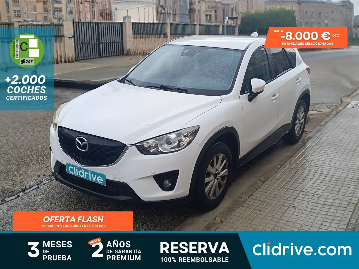 Mazda CX-5 2.2DE Style 2WD Blanco - 1