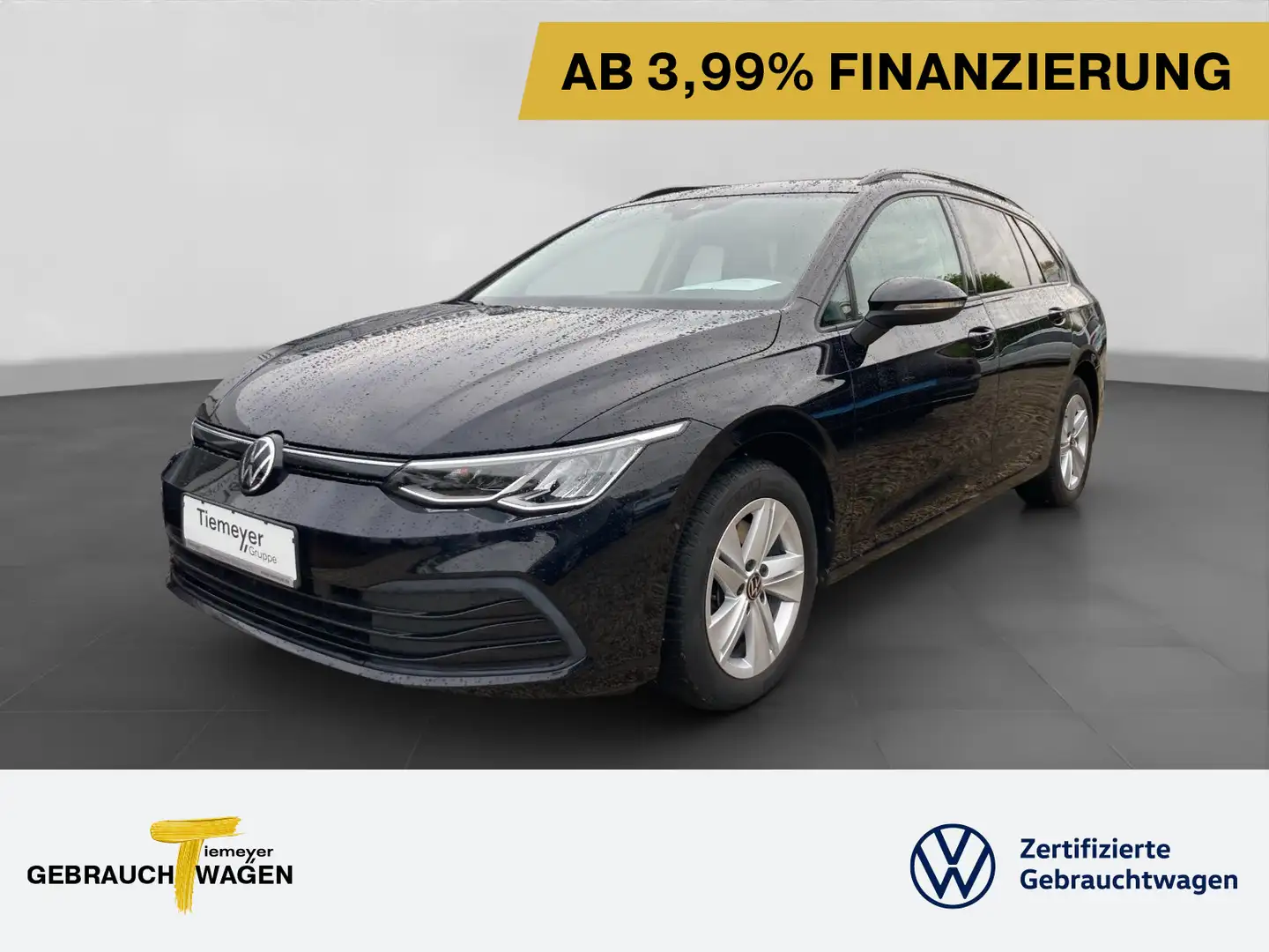 Volkswagen Golf Variant 2.0 TDI DSG AHK VW-GARANTIE 12.2026 Schwarz - 1