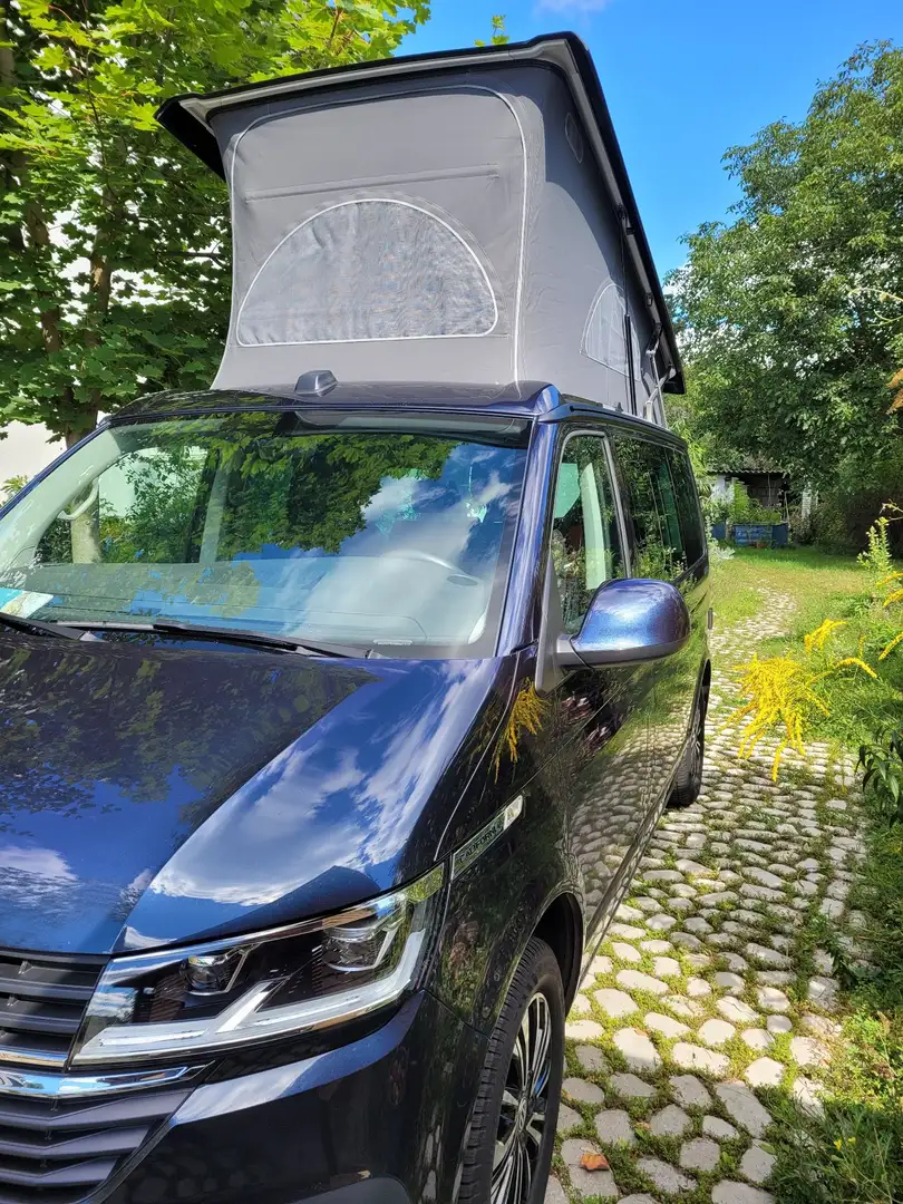 Volkswagen T6.1 California Beach Camper, sehr viel Zubehör, Garantie bis 2027 Blau - 2