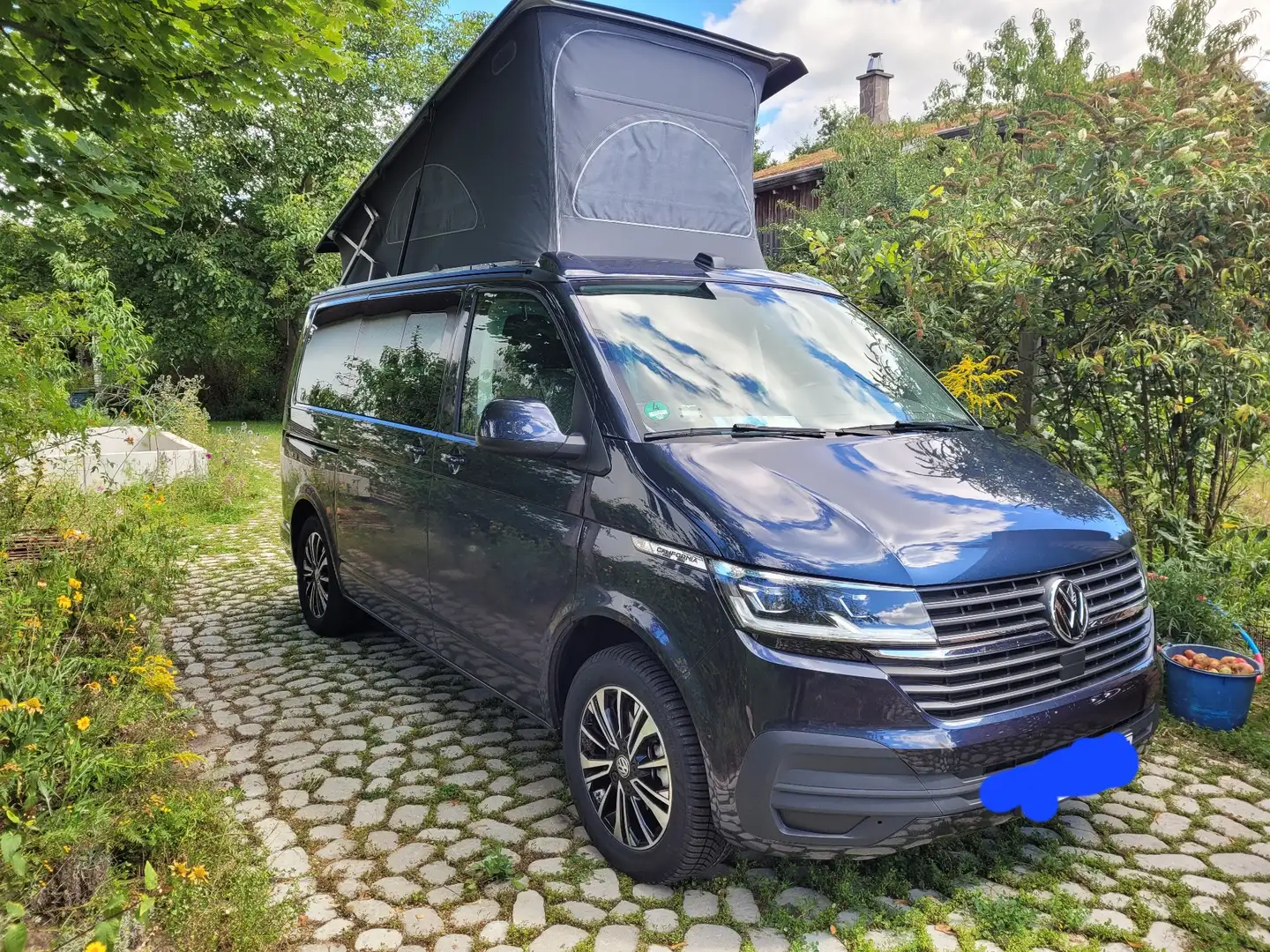 Volkswagen T6.1 California Beach Camper, sehr viel Zubehör, Garantie bis 2027 Blau - 1
