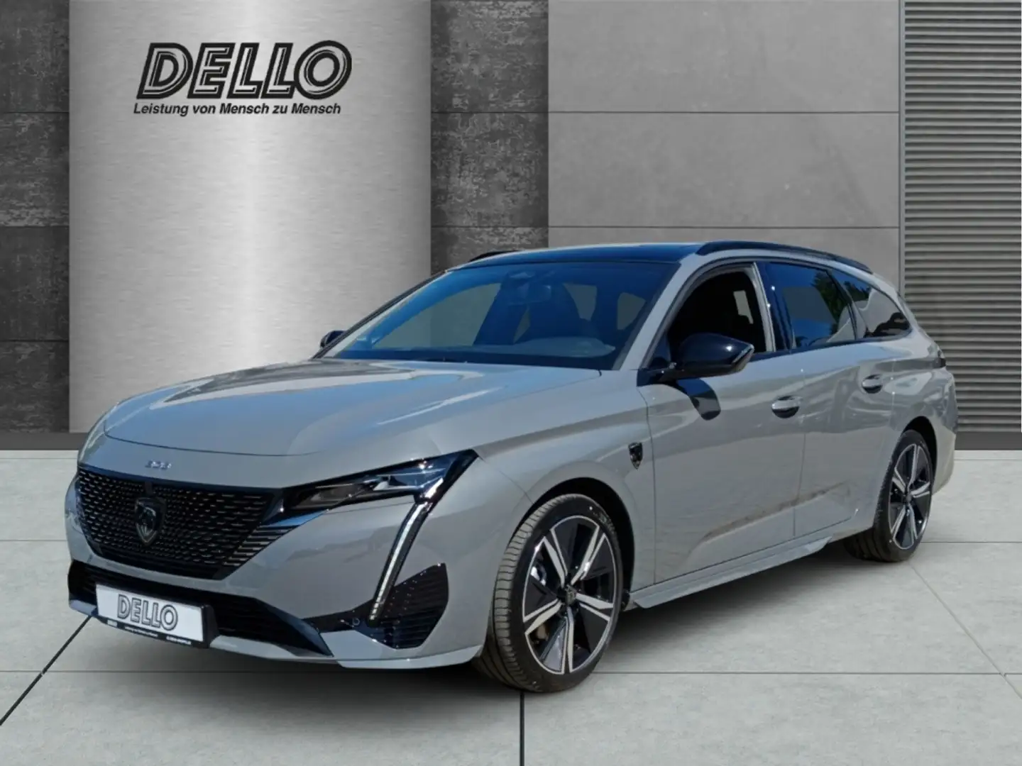 Peugeot 308 SW GT Hybrid 145 e-DSC6 AHK Panorama NAVI KAMERA S Grijs - 1