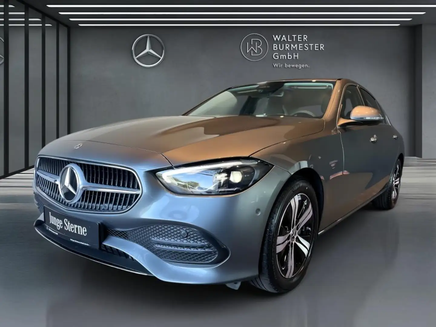 Mercedes-Benz C 180 Avantgarde+Navi+Kamera+AHK+SHZ+Ambiente+ Grijs - 1