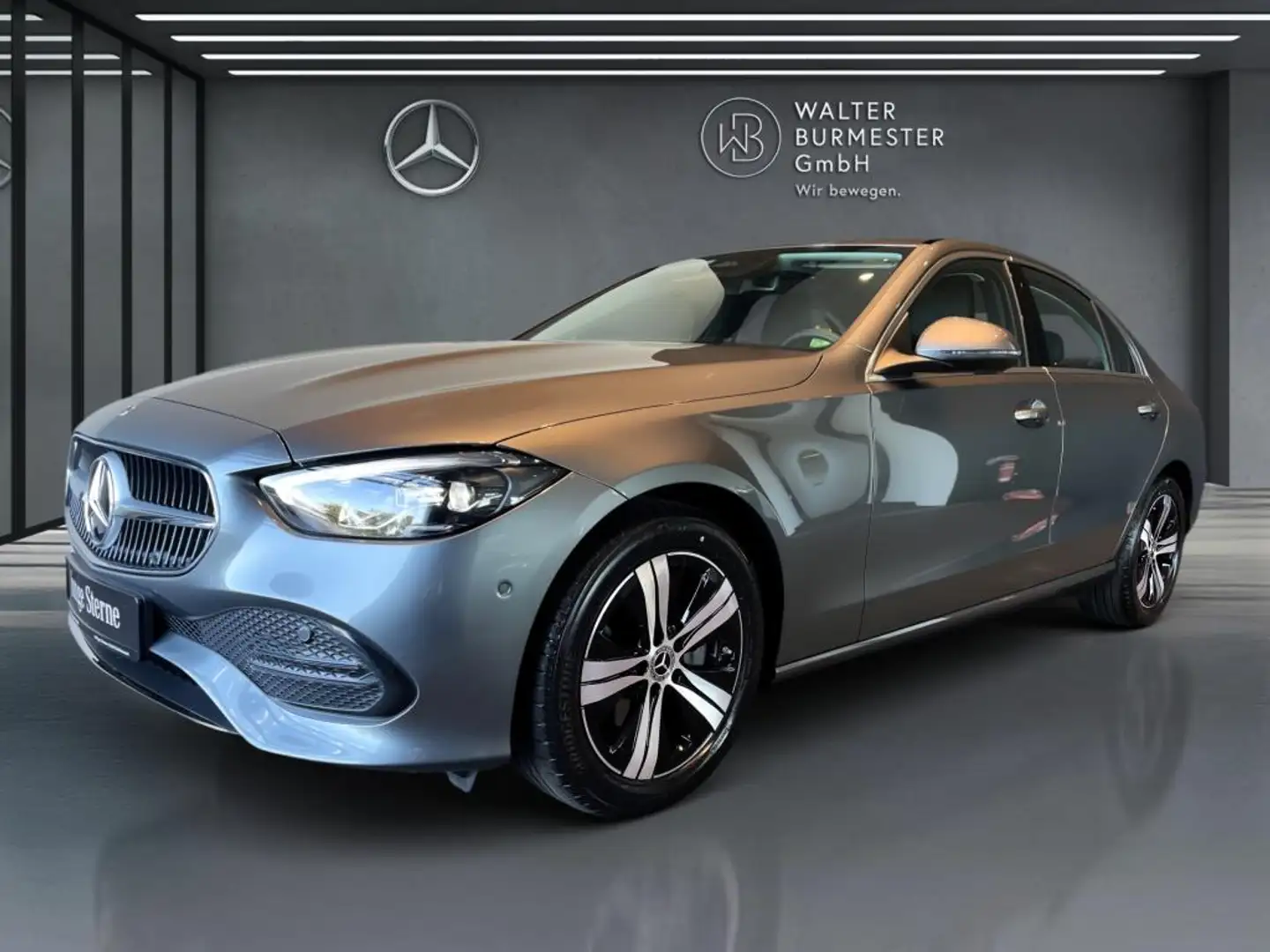 Mercedes-Benz C 180 Avantgarde+Navi+Kamera+AHK+SHZ+Ambiente+ Grijs - 2