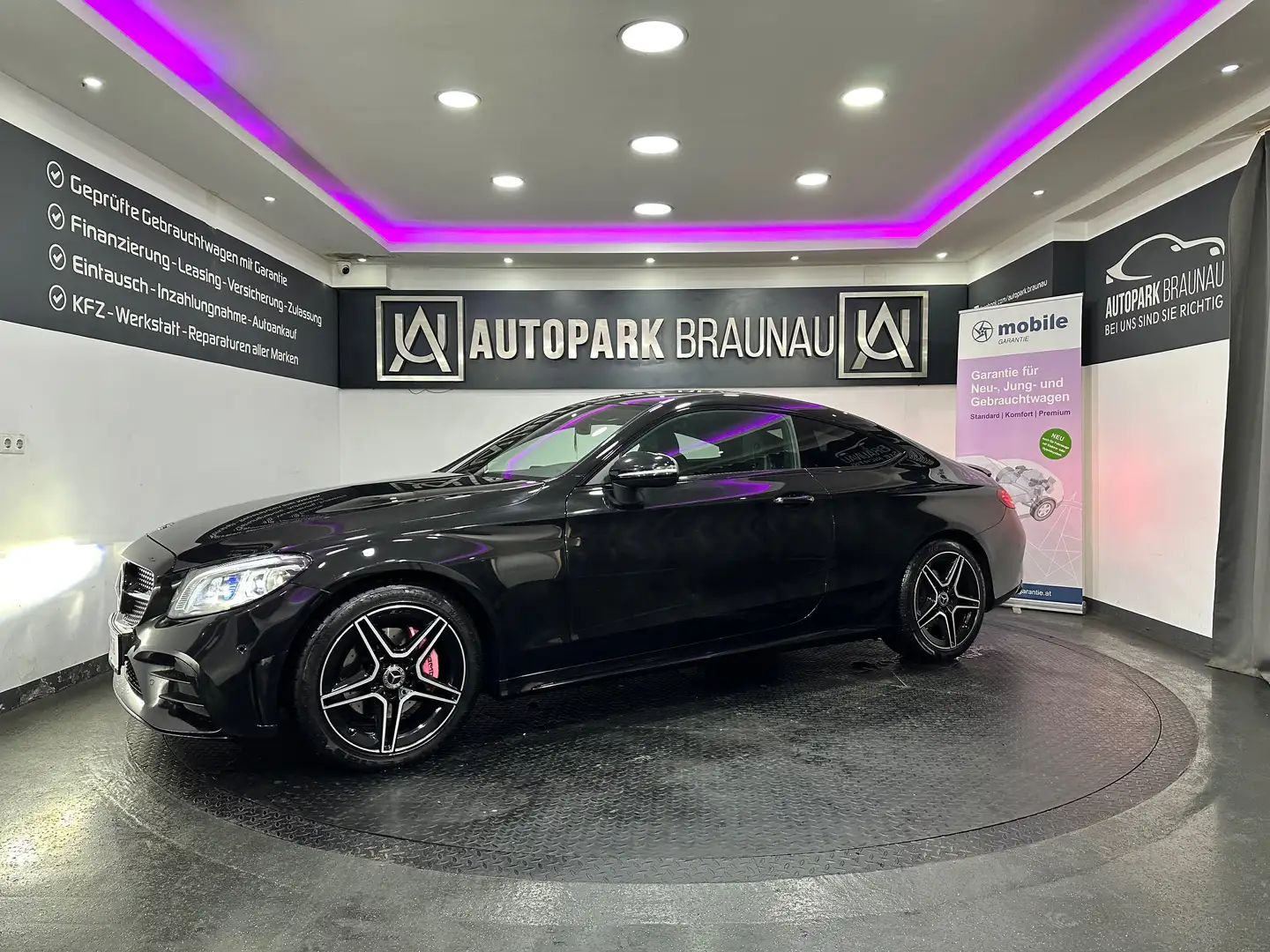 Mercedes-Benz C 200 Coupe AMG Line *C43-OPTIK*KAMERA*AMBIENTE* Schwarz - 2