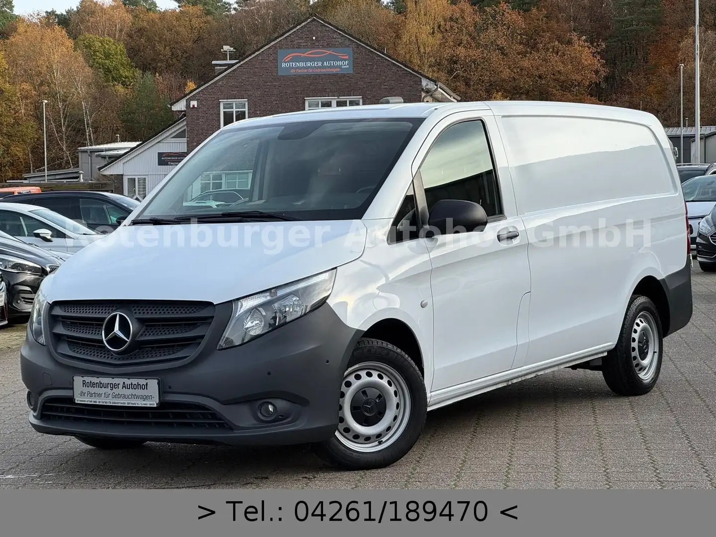 Mercedes-Benz Vito Kasten 114 CDI*LANG*NAVI*KAMERA*KLIMA*AHK* Blanc - 1
