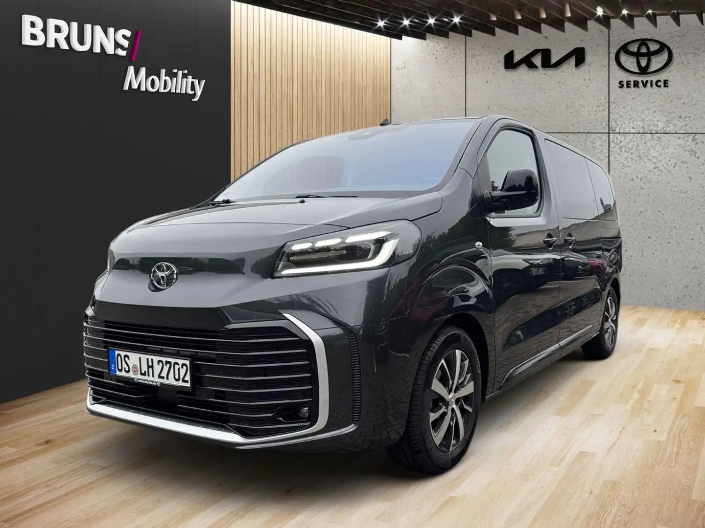 Toyota Proace Proace Verso L1 2.0 Automatik Lounge AHK 2.400kg Gri - 2