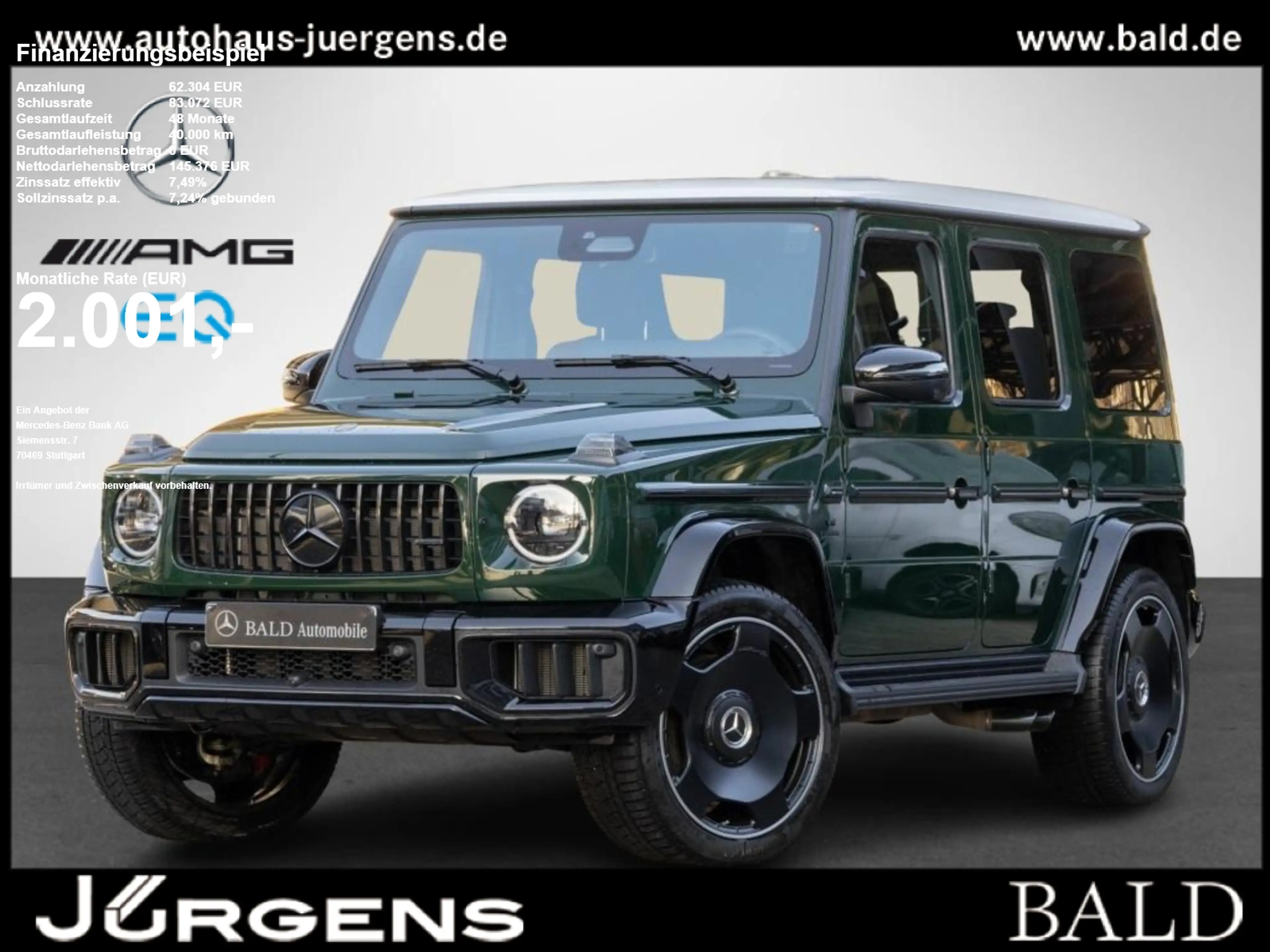 Mercedes-Benz G 63 AMG High-End Fond Ent/360/AHK/Night