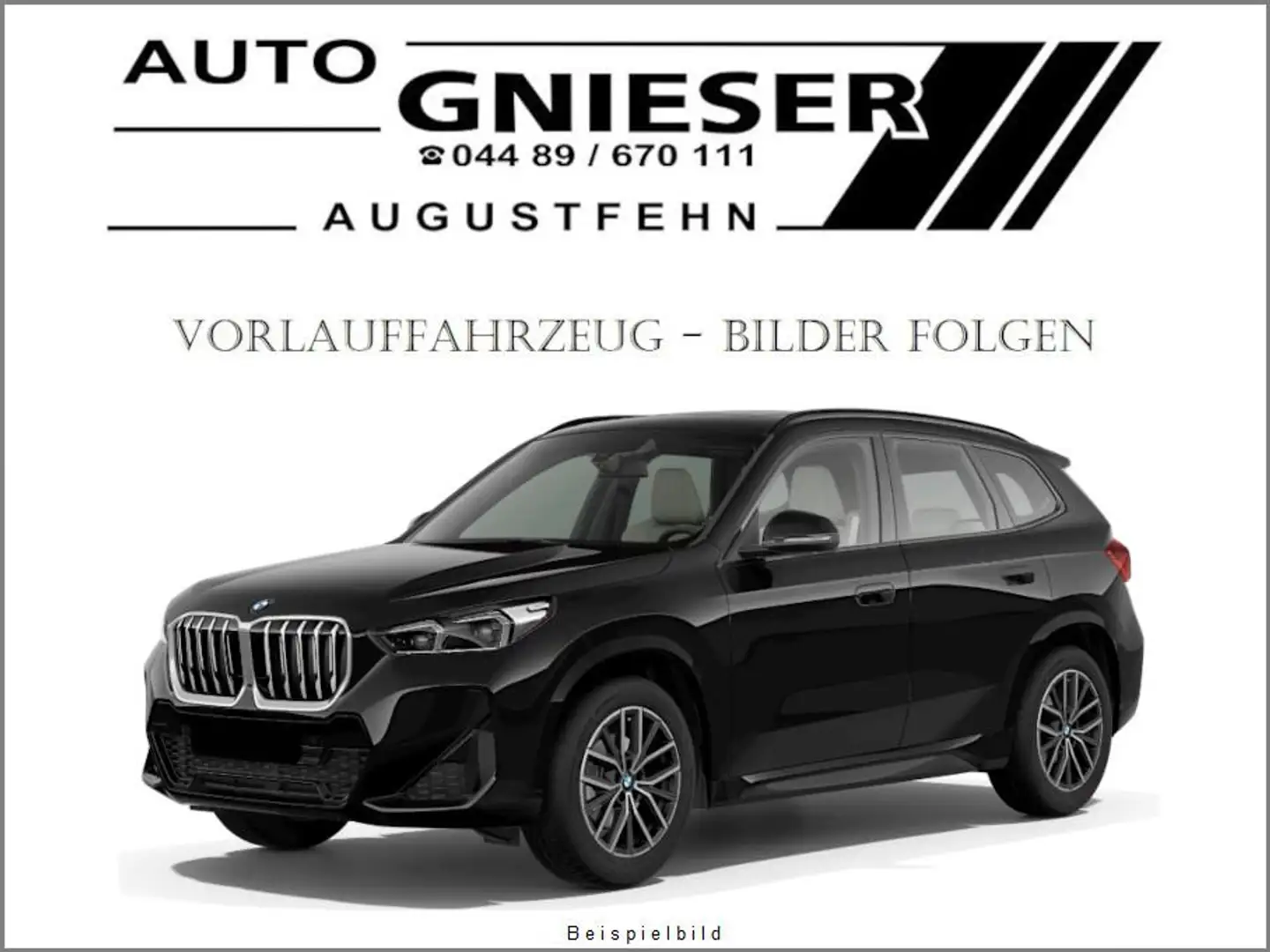 BMW X1 18i sDrive M Sport ACC/SHZ/LED/PDC/KAM/NAV 100 ... Schwarz - 1