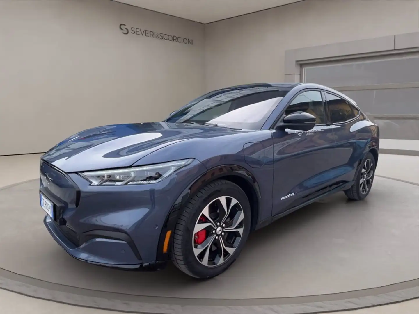 Ford Mustang Mach-E extended range awd 351cv auto Bleu - 1