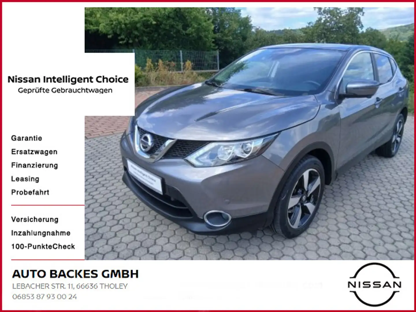 Nissan Qashqai 1.6 dCi Xtronic 360° Automatik Navi + 4 Grau - 1