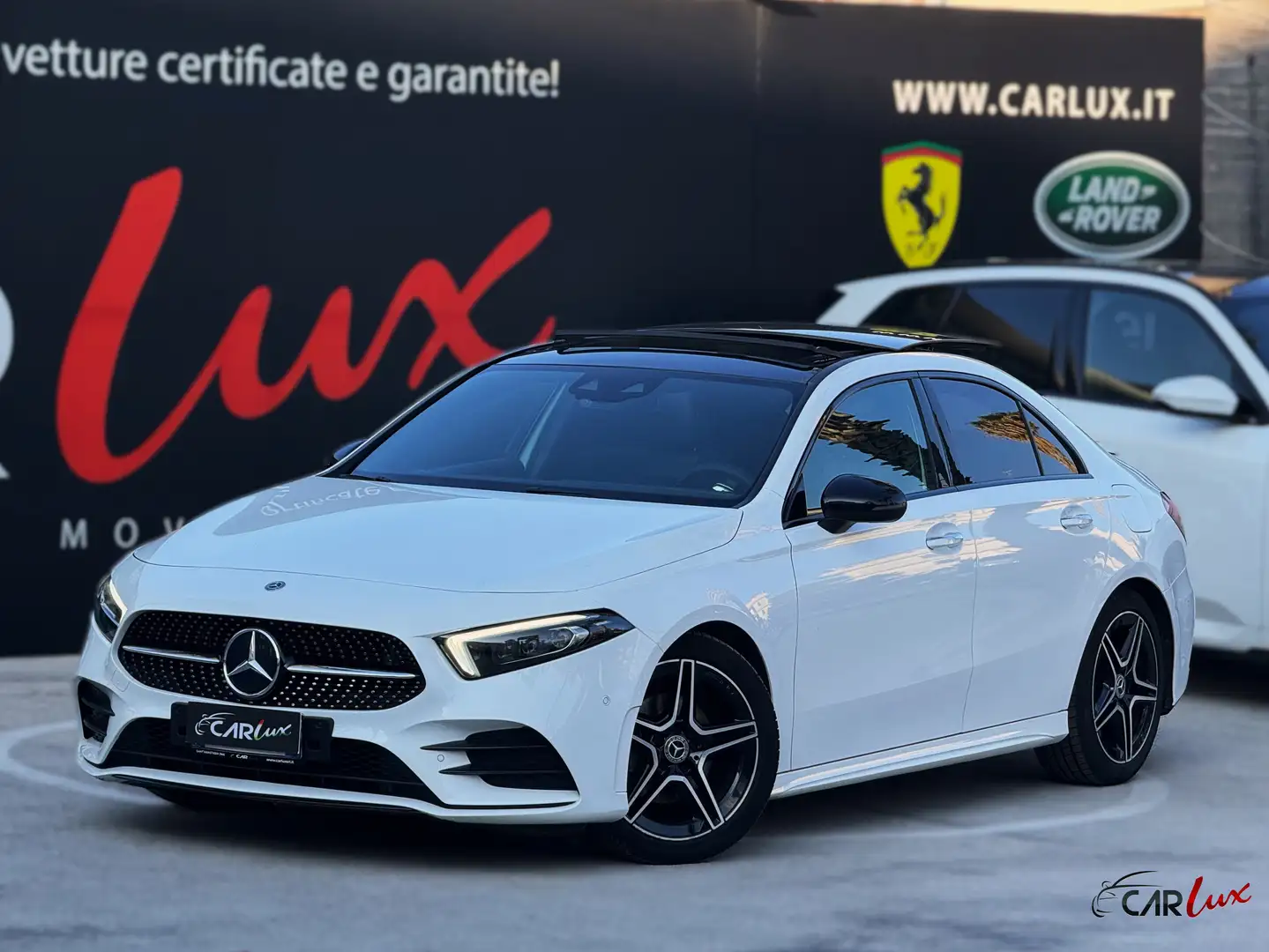 Mercedes-Benz A 180 d Sedan Premium AMG TETTO MULTIBEAM VIDEOREALTA Bianco - 1