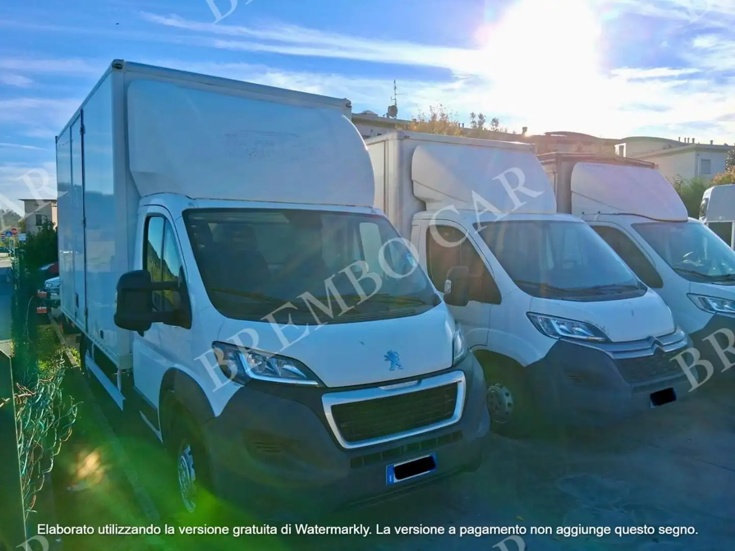 Peugeot Boxer CON SPONDA CARICATRICE Bianco - 1