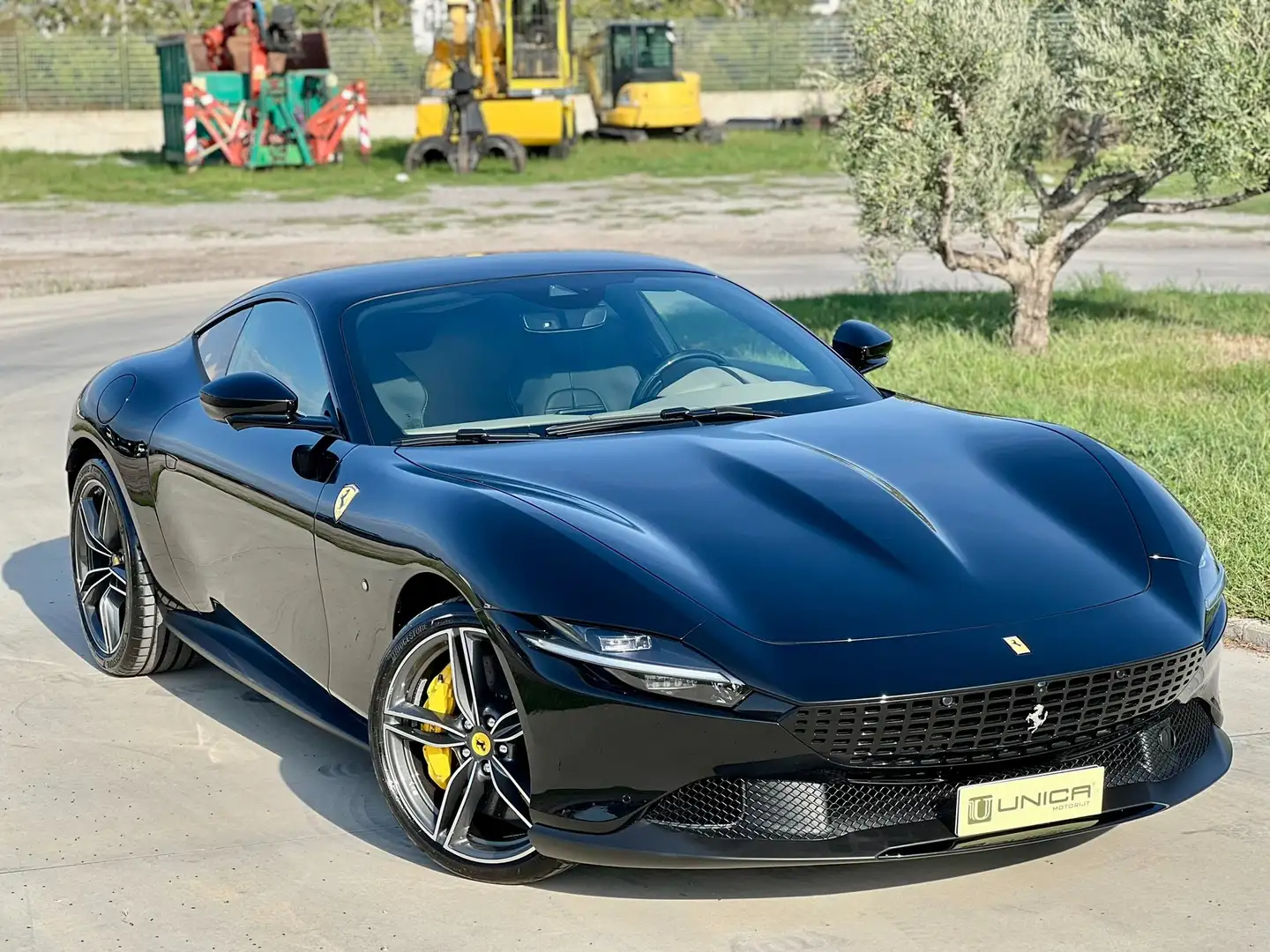 Ferrari Roma Roma 3.9 620cv  F1 DCT UNICO PROPRIETARIO IVA ESP. Schwarz - 1