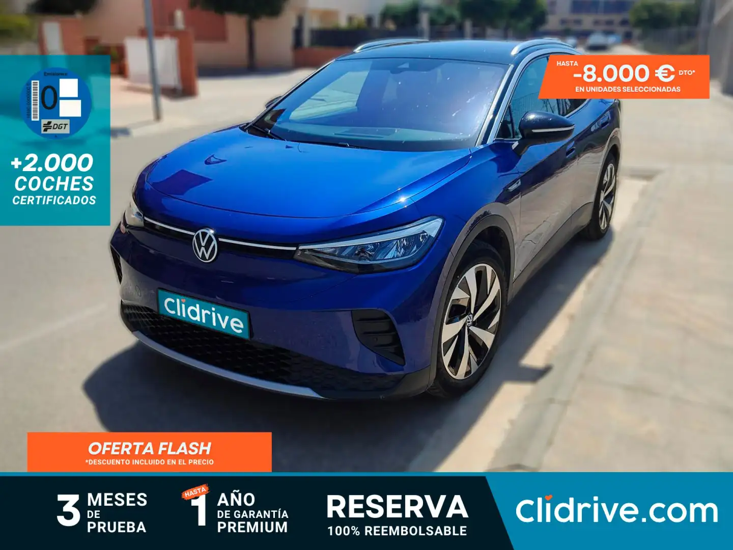 Volkswagen ID.4 1st 150kW (204 CV) Automático 1 vel. Azul - 1