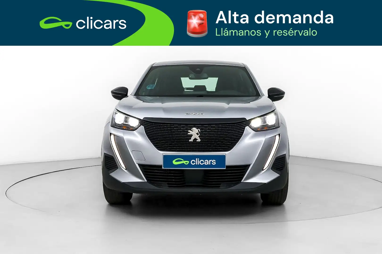 Peugeot 2008 1.2 PureTech S&S Active Pack 130 Plateado - 2