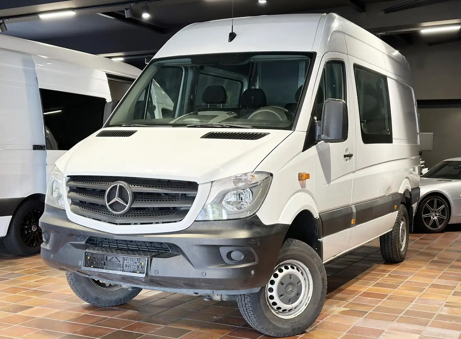 Mercedes-Benz Sprinter 314 4X4 L2H2 MIXTO 6-SITZE AC STANDHEIZUNG WERKSTA Weiß - 2