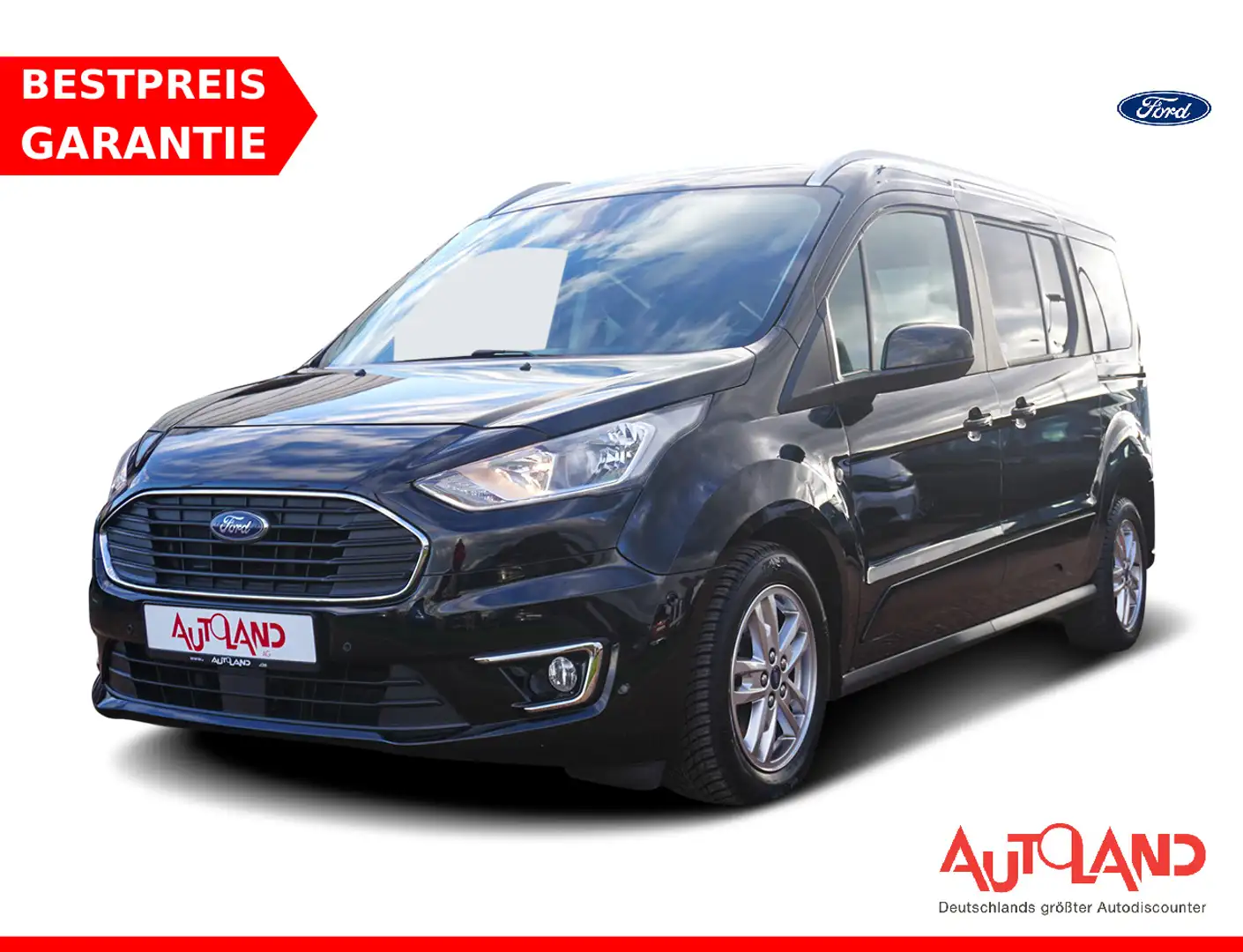 Ford Grand Tourneo Connect 1.5 EcoBlue 7-Sitzer AHK Fekete - 1