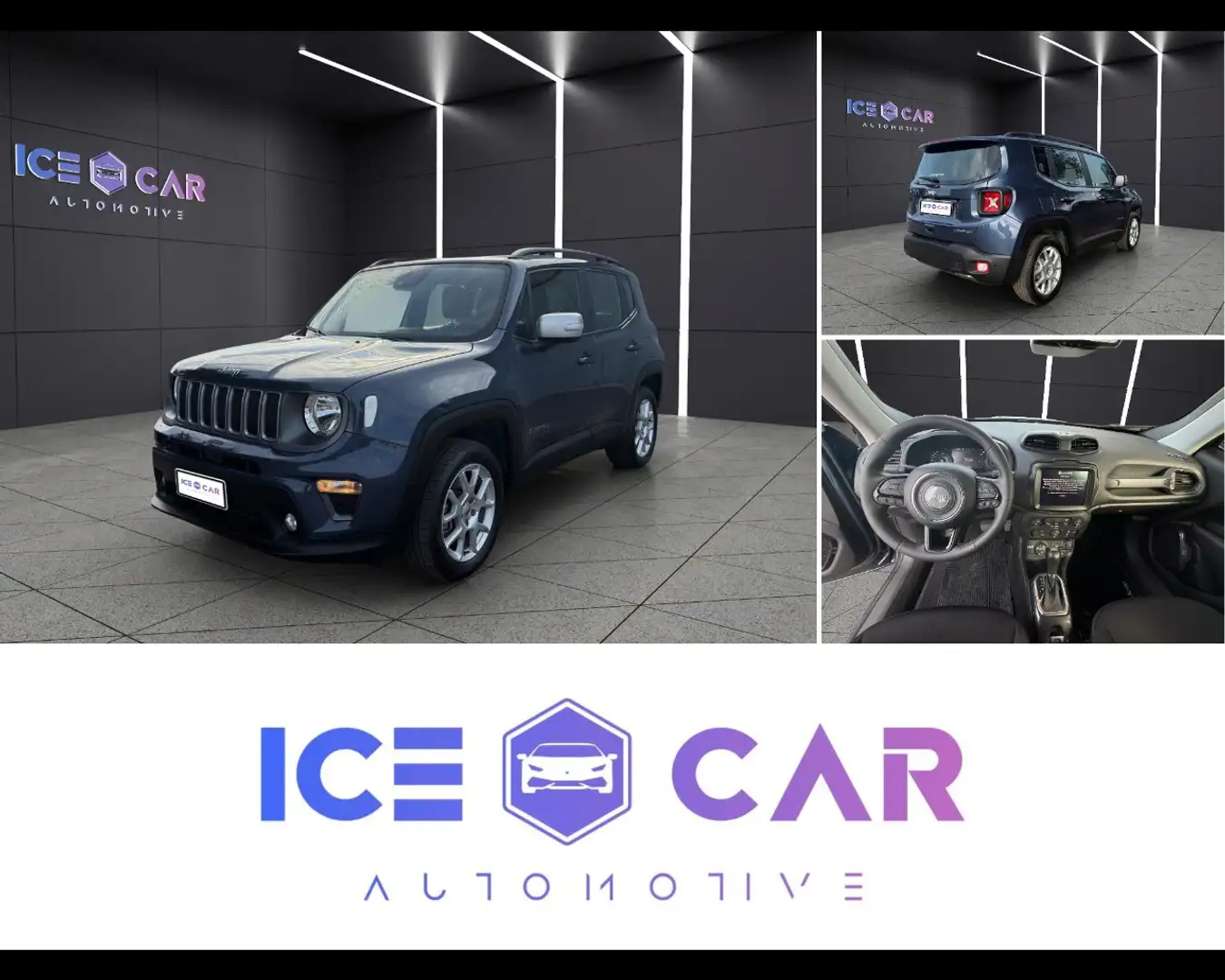 Jeep Renegade - Renegade 1.3 T4 190CV PHEV 4xe AT6 Limited Blauw - 1