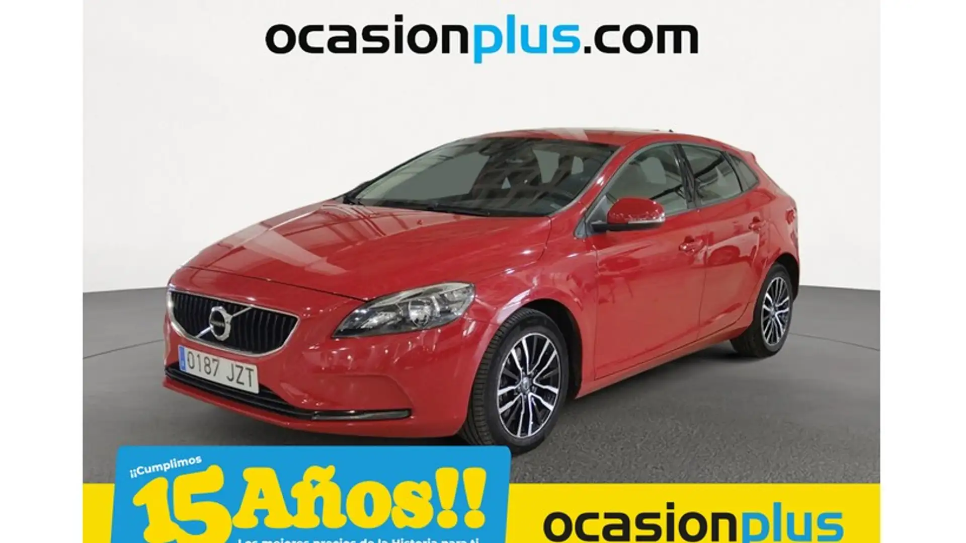 Volvo V40 D3 Momentum Aut. 150 Rosso - 1